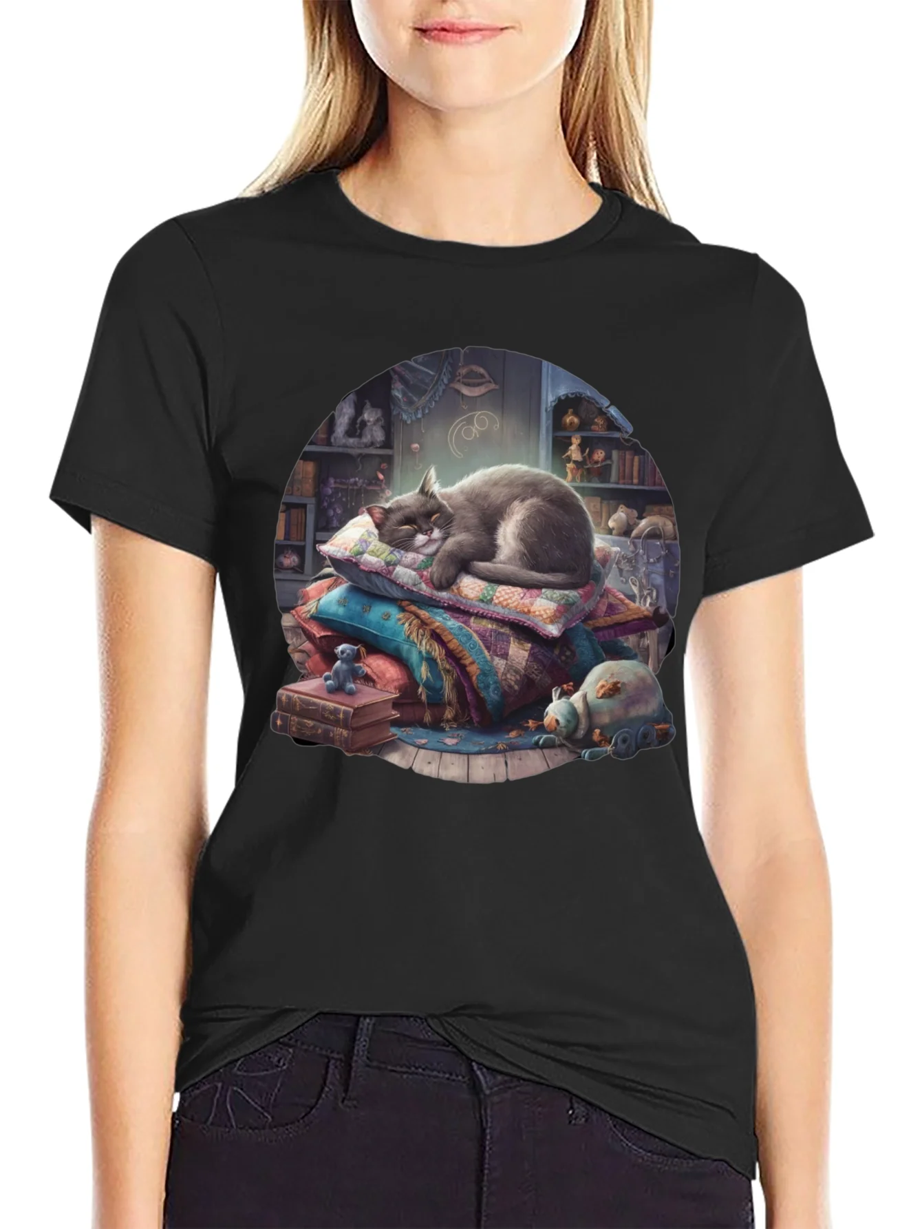 Cozy Cat Nap T-Shirt