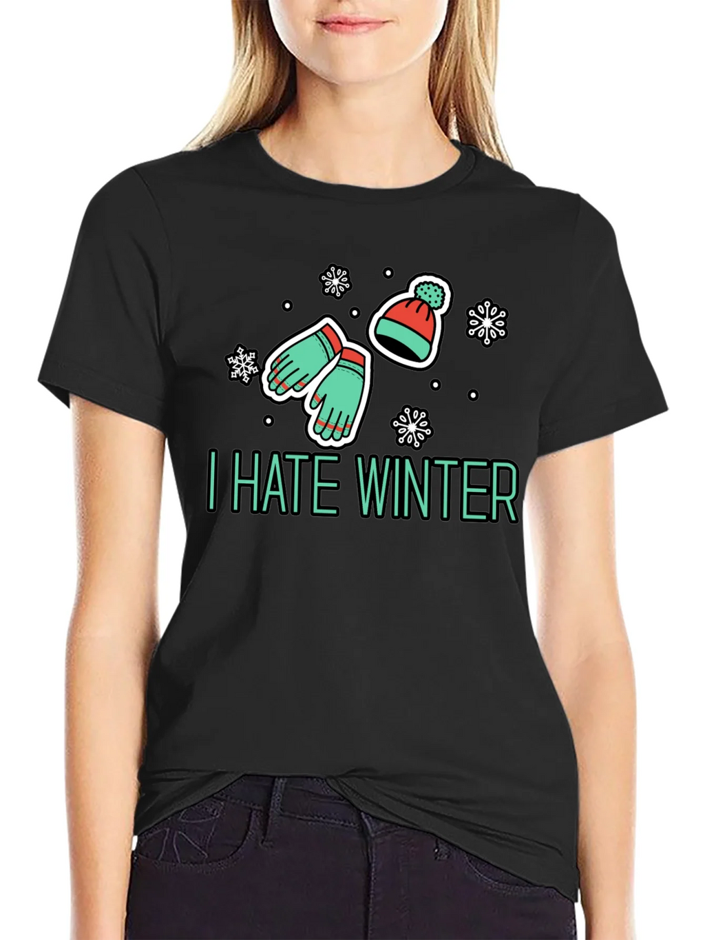 I Hate Winter T-Shirt - Funny Seasonal Apparel