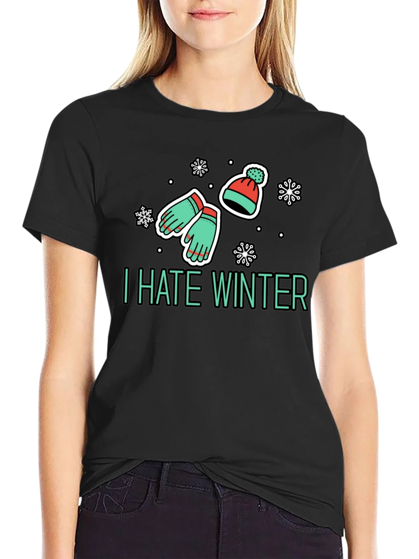 I Hate Winter T-Shirt - Funny Seasonal Apparel