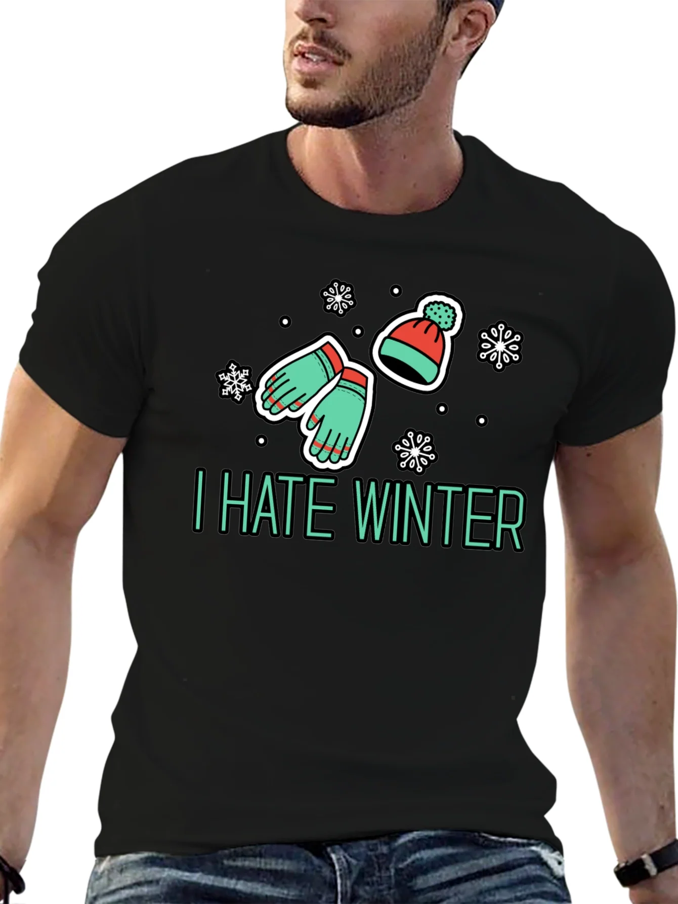 I Hate Winter T-Shirt - Funny Seasonal Apparel