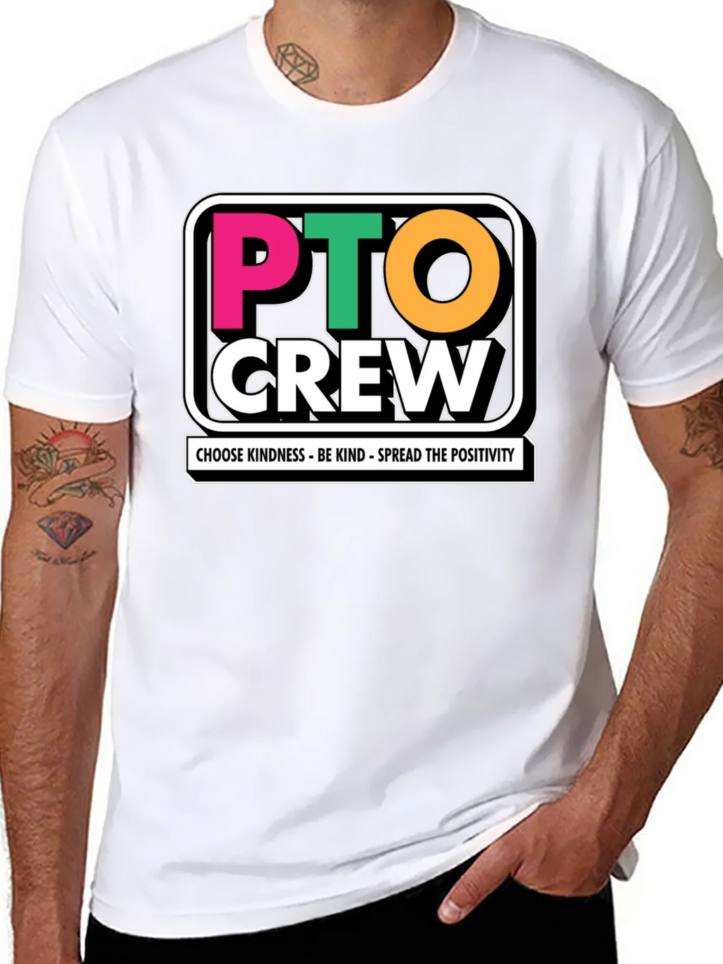 PTO Crew T-Shirt - Kindness & Positivity