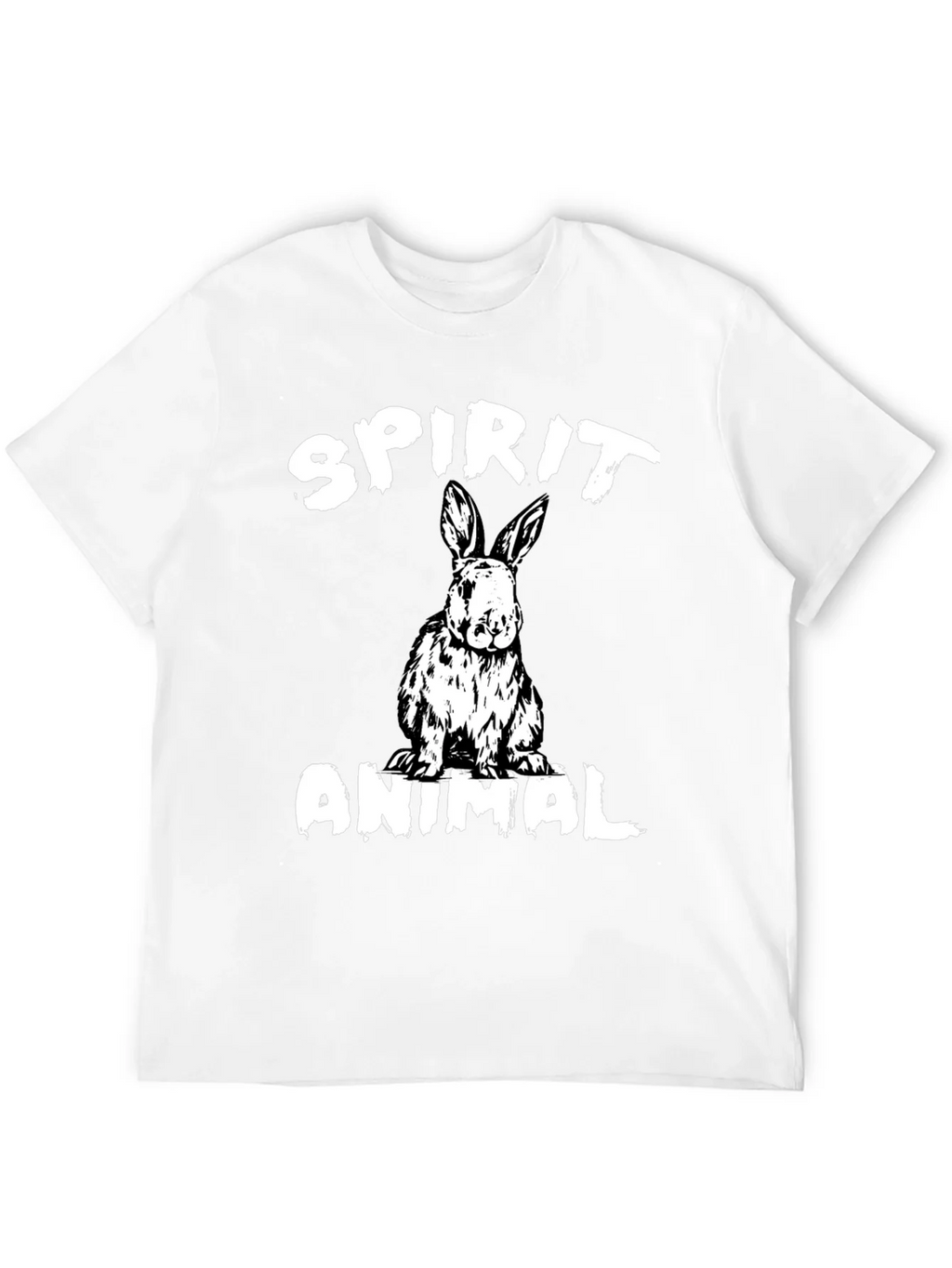 Spirit Animal Rabbit Graphic T-Shirt