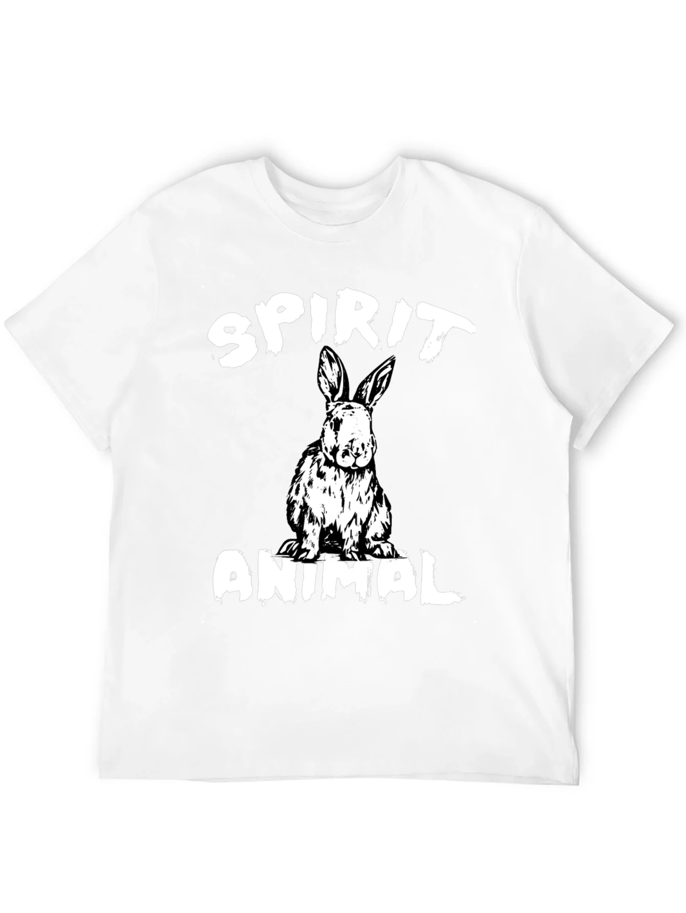 Spirit Animal Rabbit Graphic T-Shirt