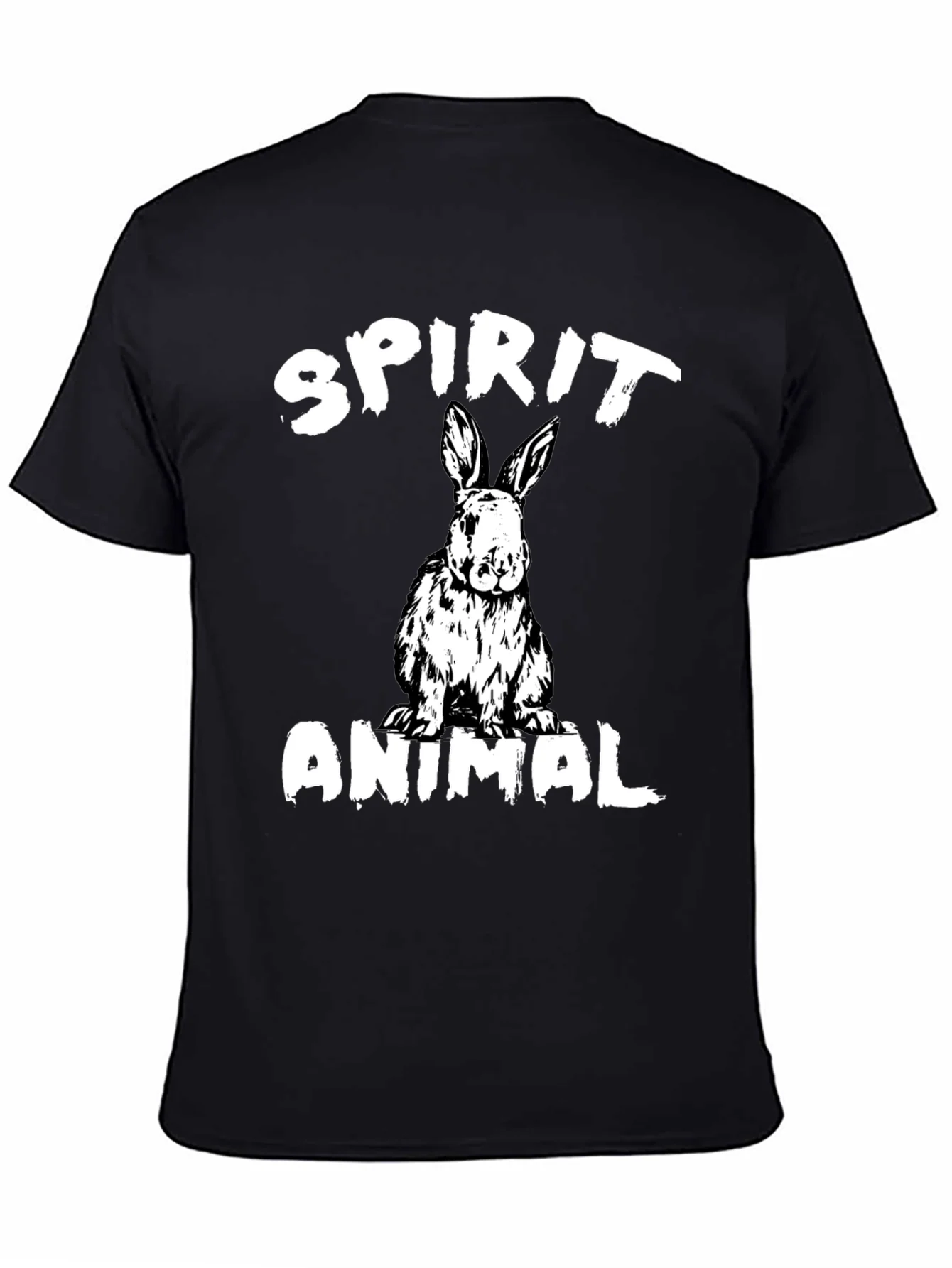 Spirit Animal Rabbit Graphic T-Shirt