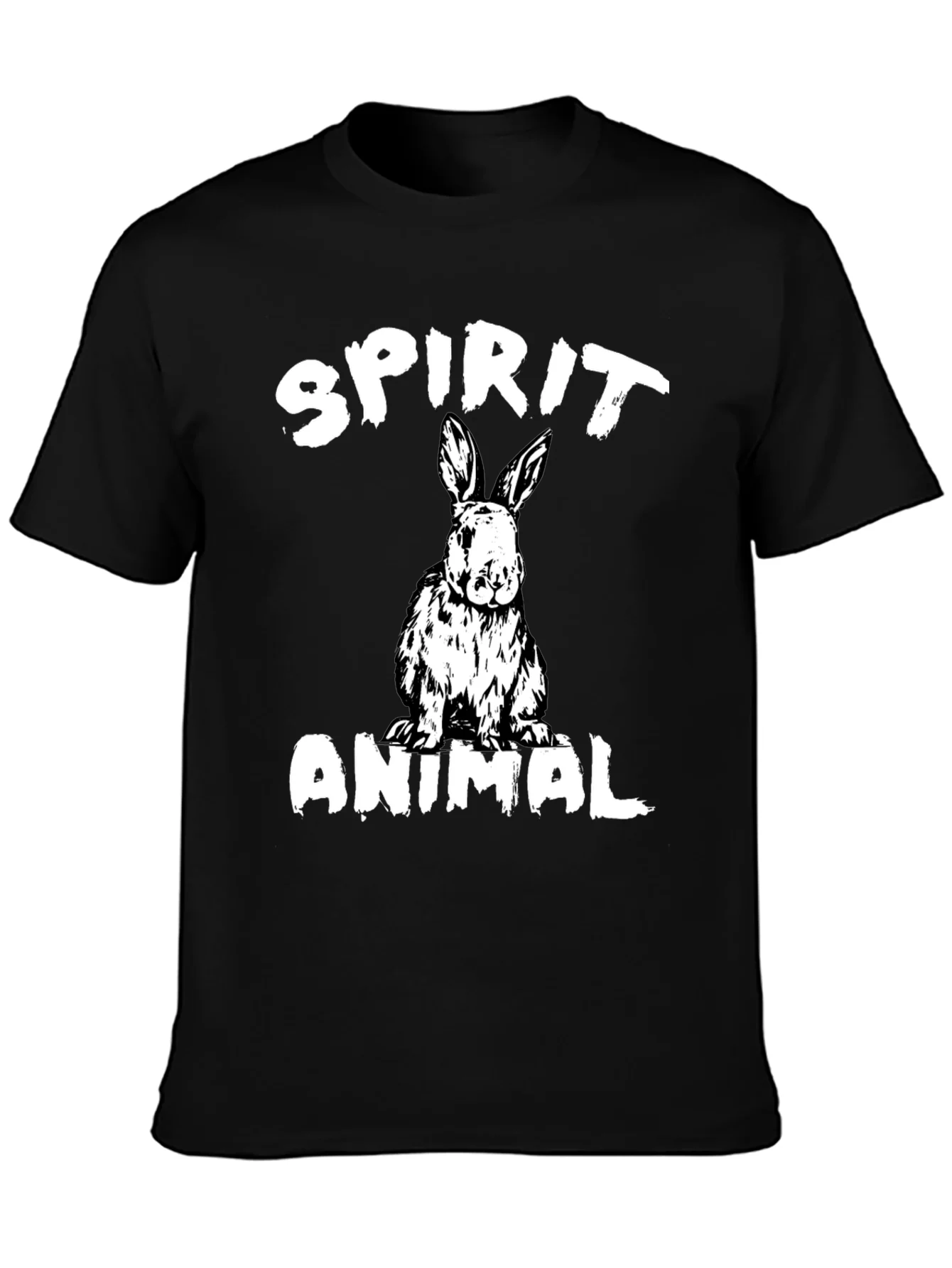 Spirit Animal Rabbit Graphic T-Shirt