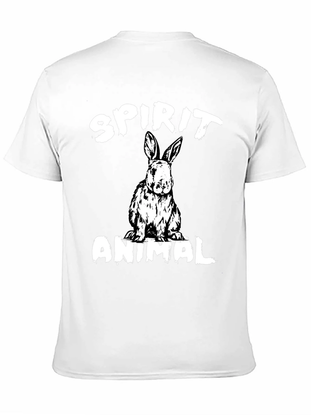 Spirit Animal Rabbit Graphic T-Shirt