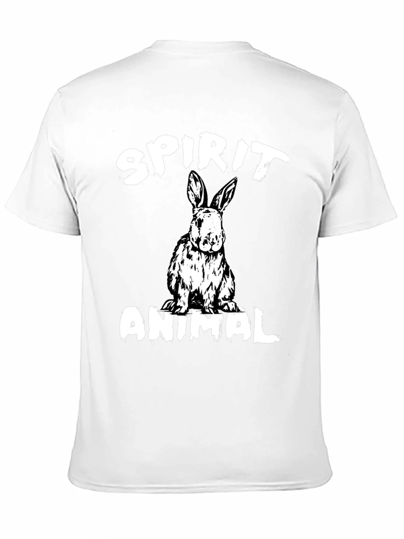 Spirit Animal Rabbit Graphic T-Shirt