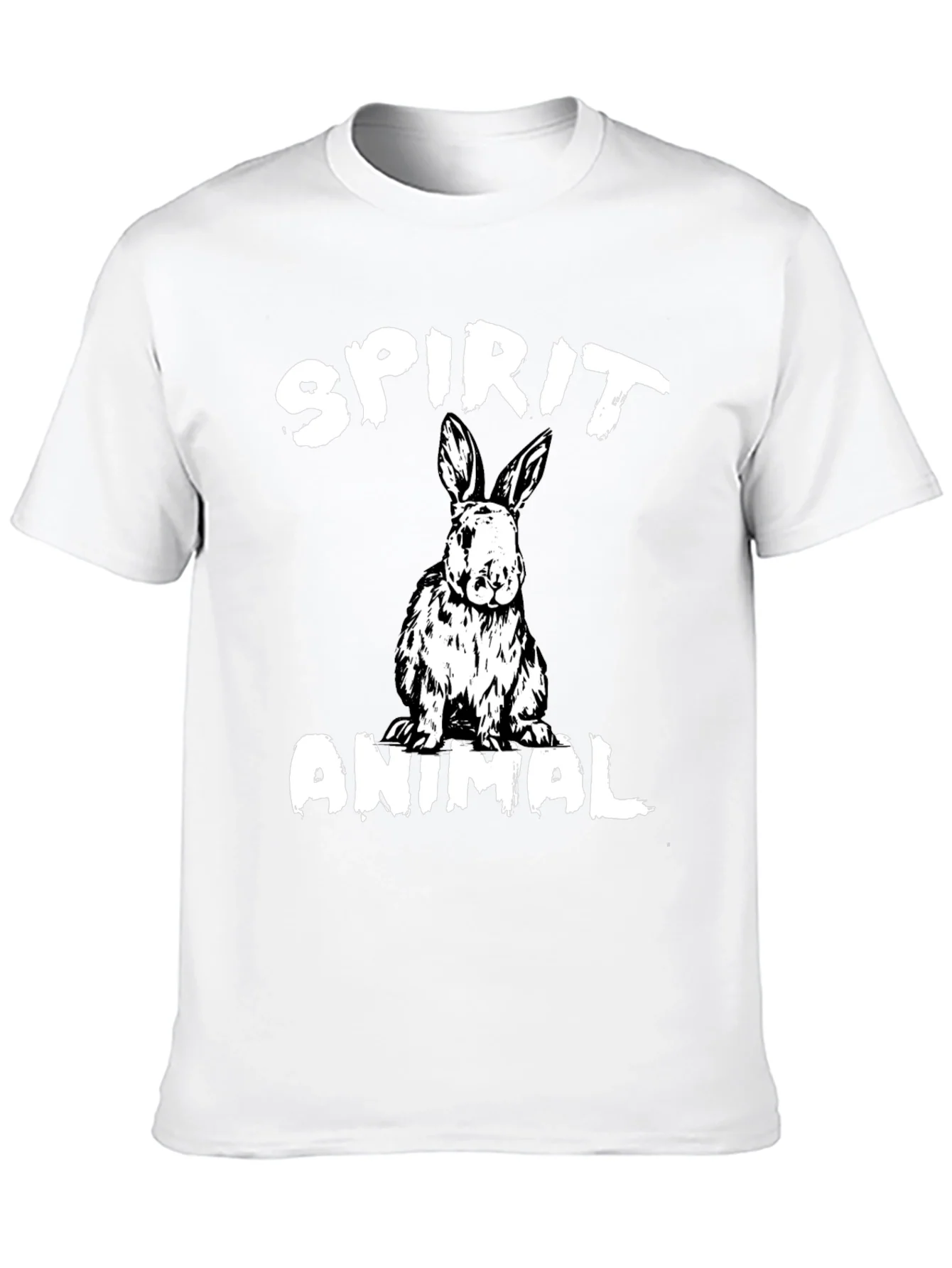 Spirit Animal Rabbit Graphic T-Shirt
