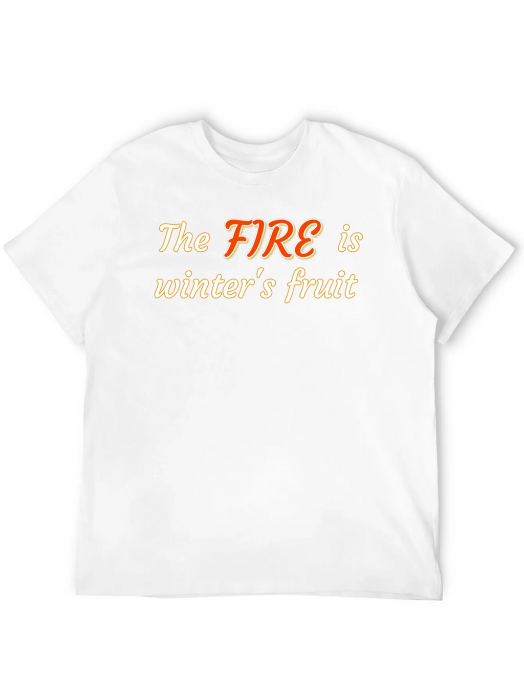 The Fire is Winters Fruit Graphic Tee
