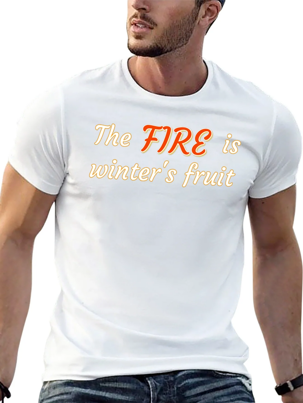 The Fire is Winters Fruit Graphic Tee