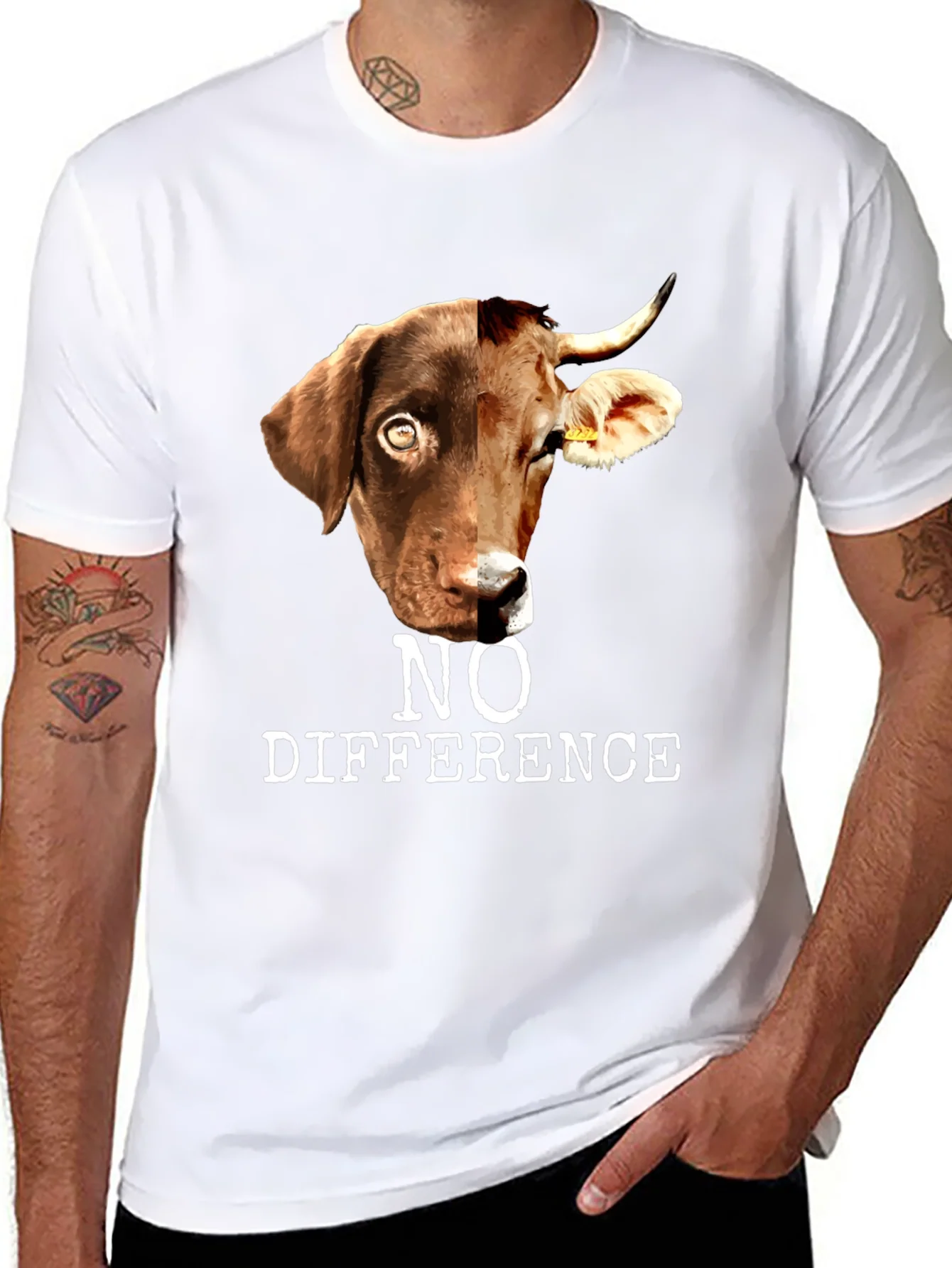 No Difference Vegan Graphic Tee