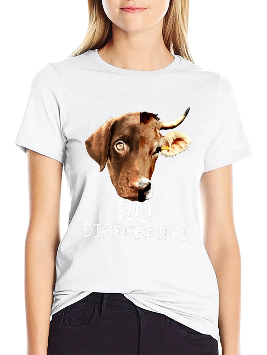 No Difference Vegan Graphic Tee