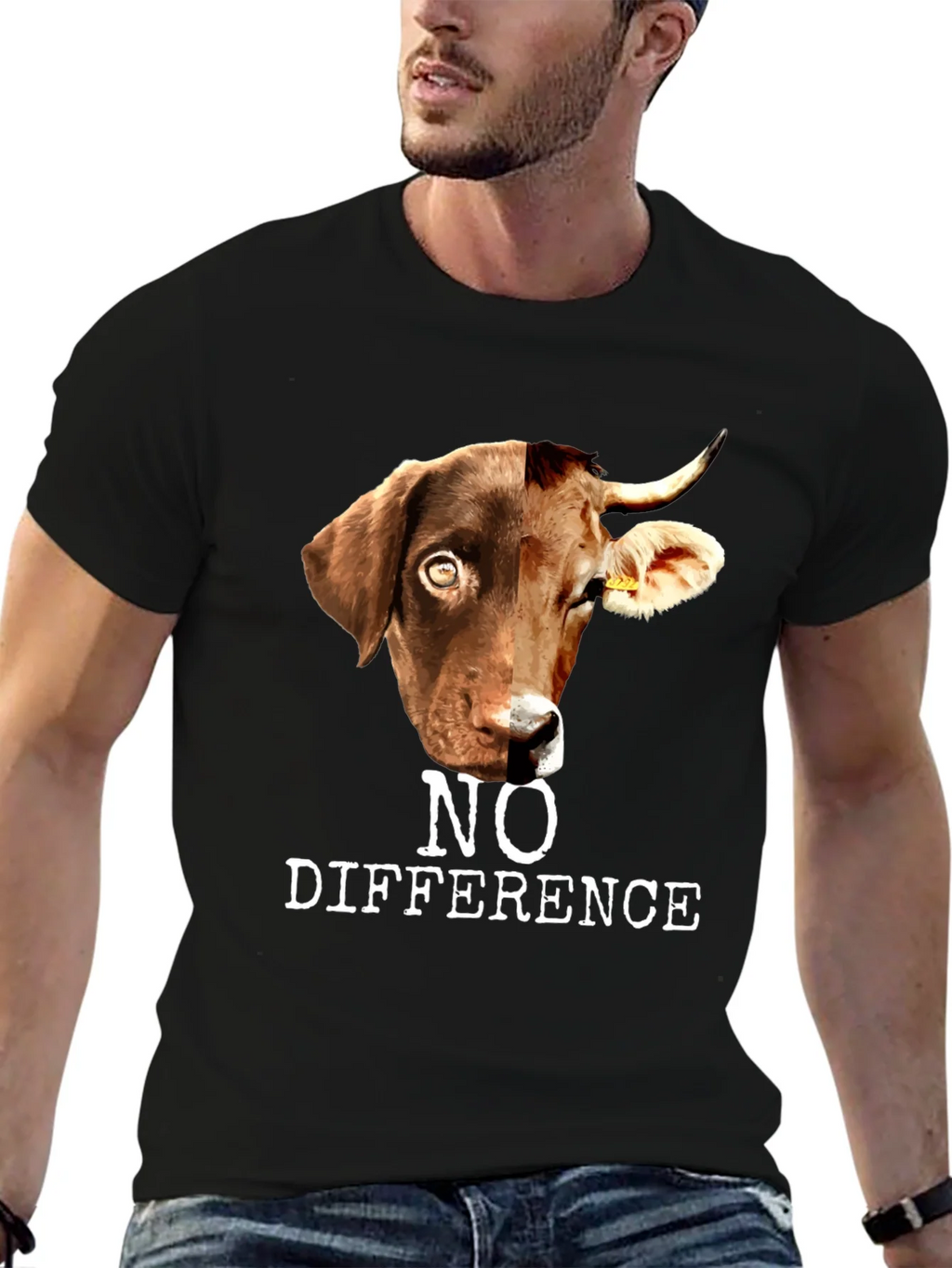 No Difference Vegan Graphic Tee