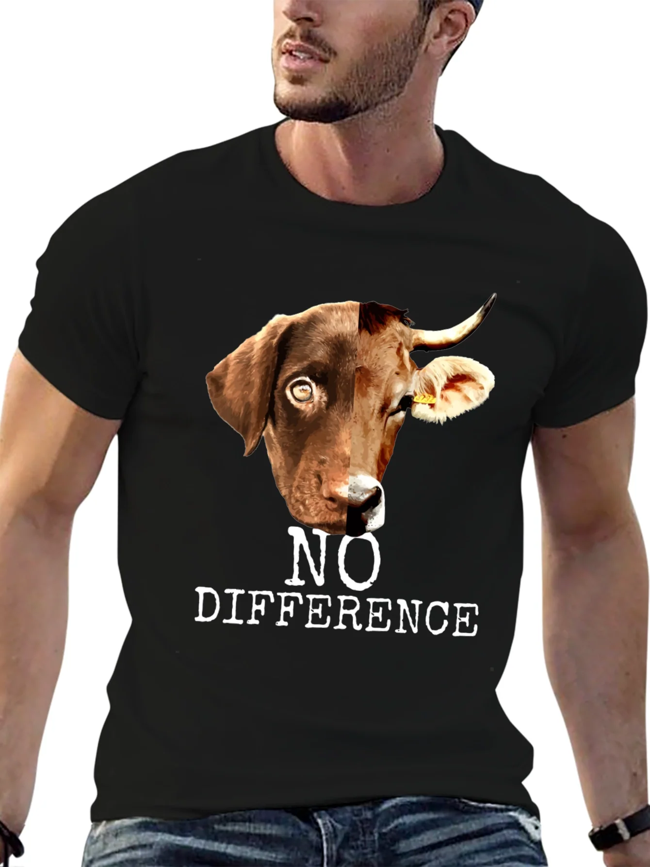 No Difference Vegan Graphic Tee