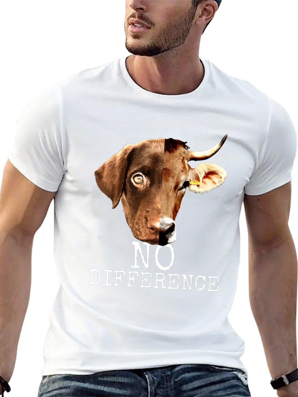 No Difference Vegan Graphic Tee