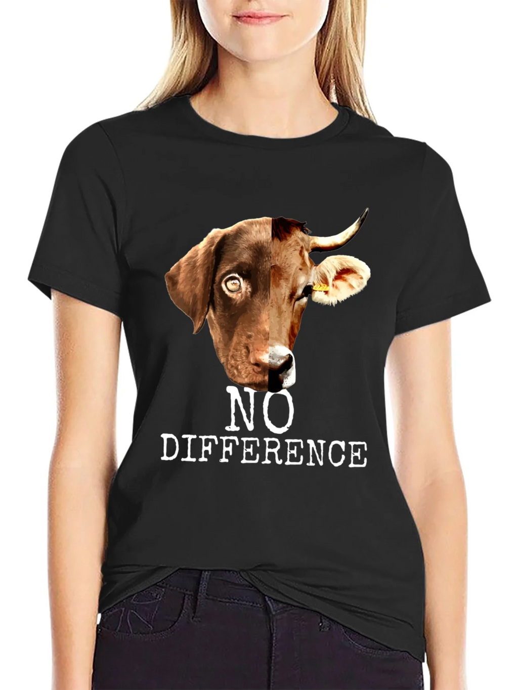 No Difference Vegan Graphic Tee
