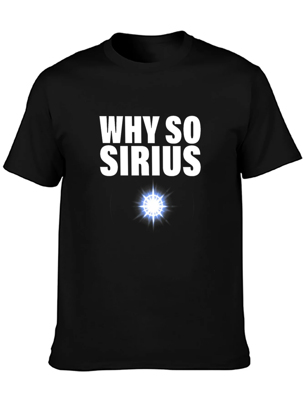 Why So Sirius Graphic Tee - Black
