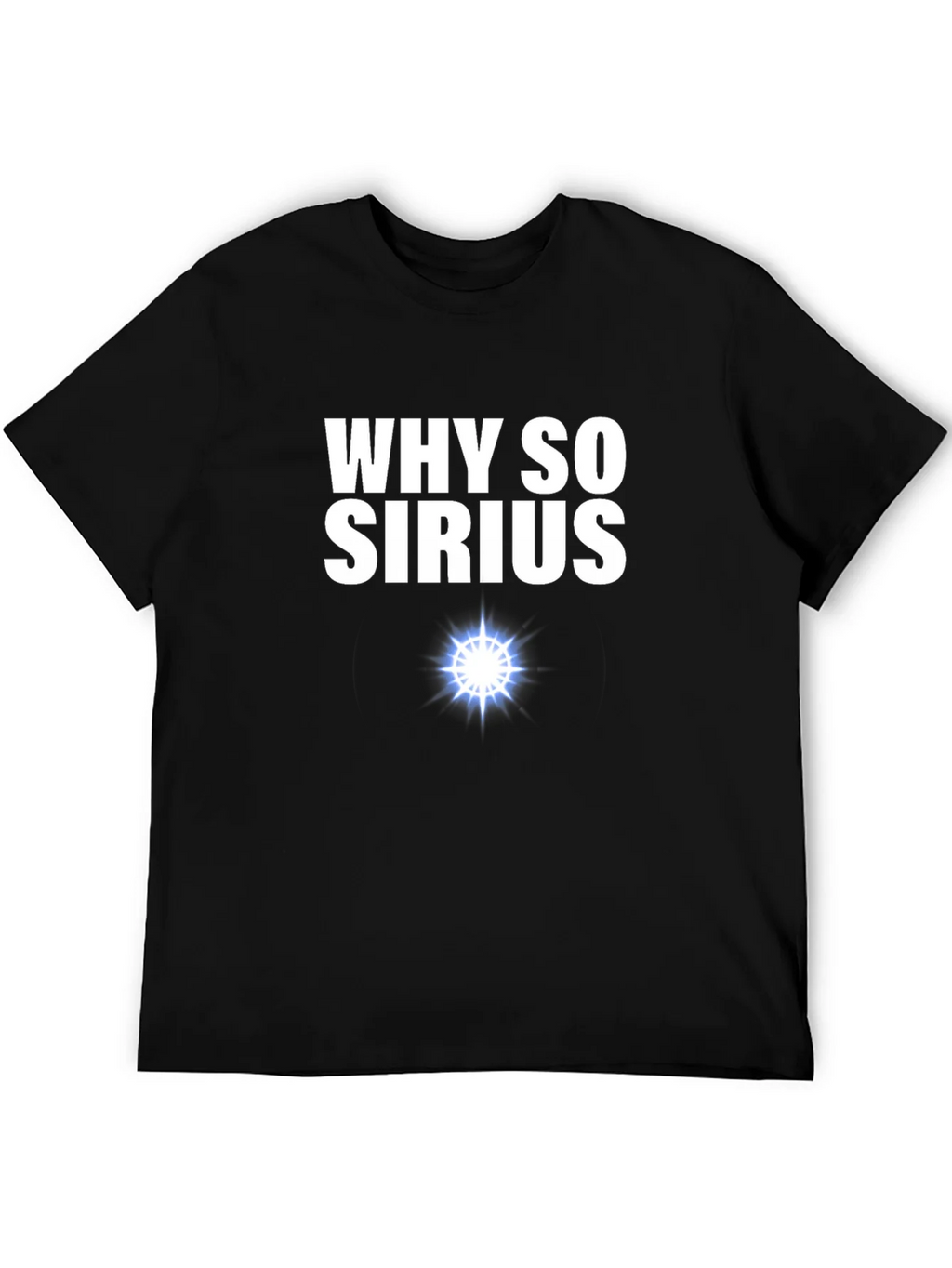 Why So Sirius Graphic Tee - Black