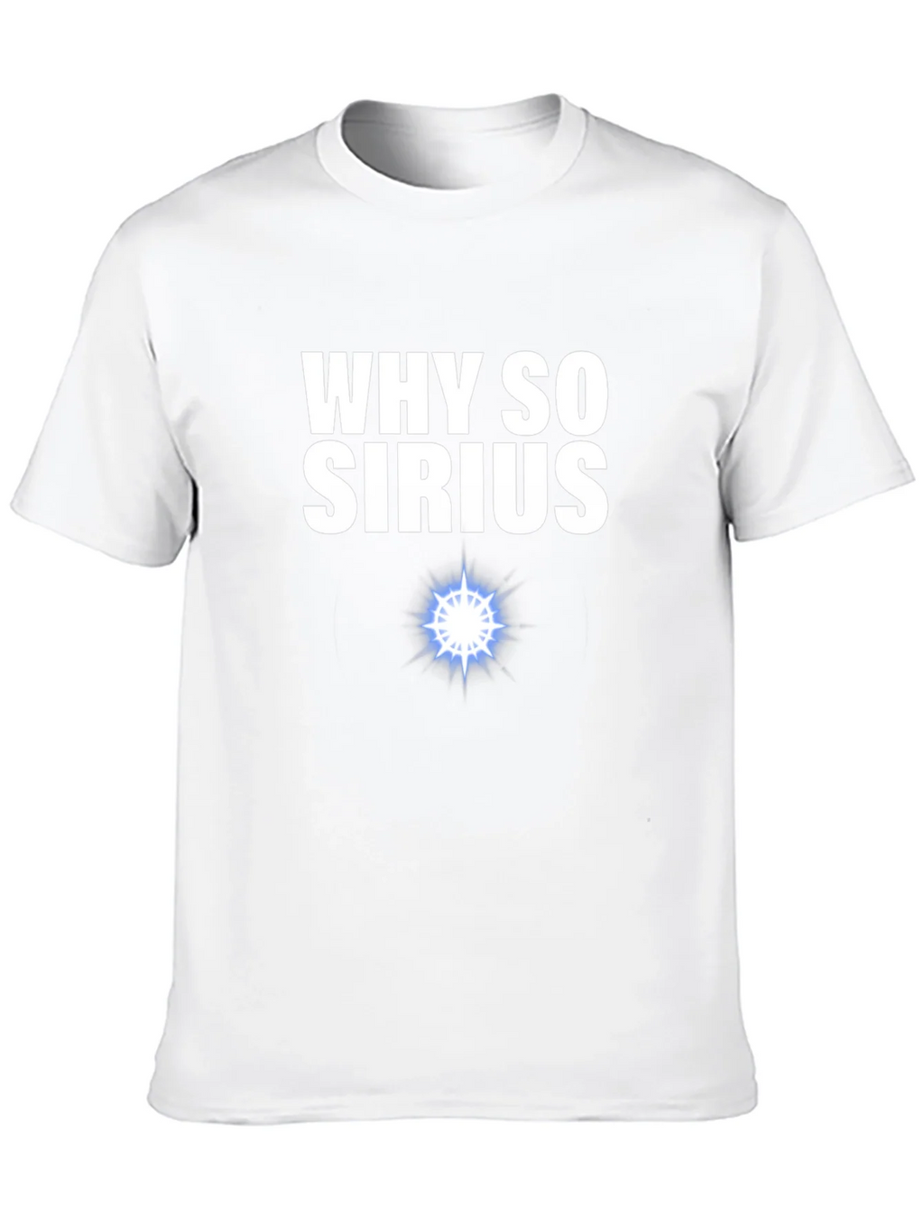 Why So Sirius Graphic Tee - Black