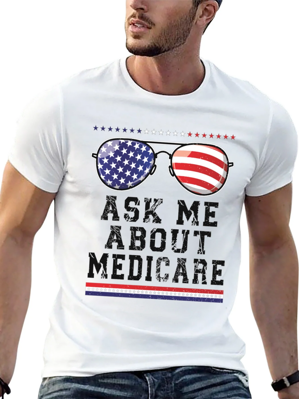 Patriotic Sunglasses T-Shirt
