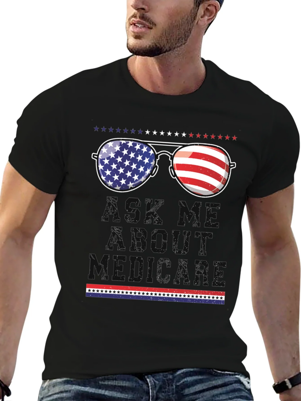 Patriotic Sunglasses T-Shirt