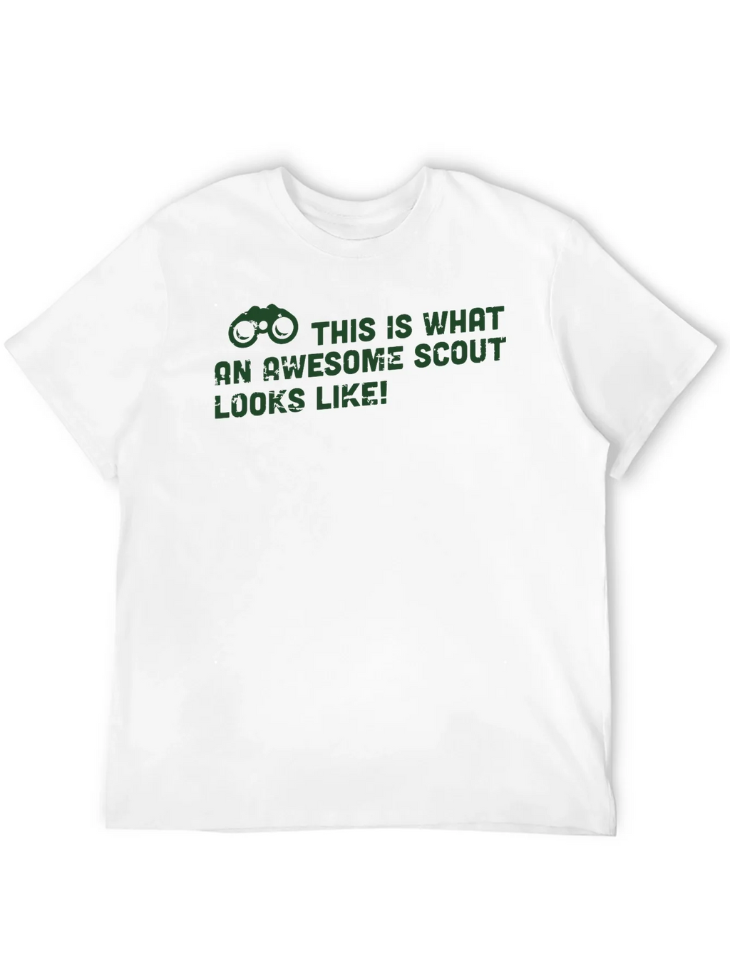 Awesome Scout T-Shirt - Black Crew Neck Tee