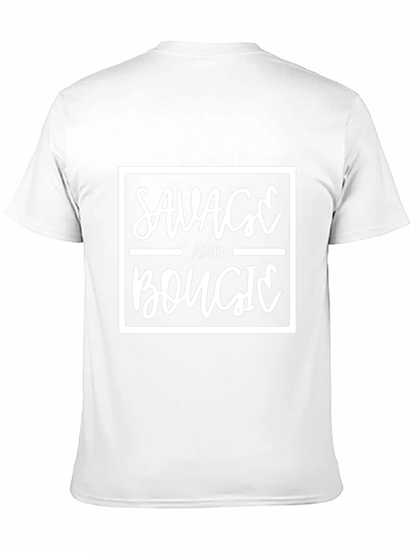 Savage and Bougie Graphic Tee - Black