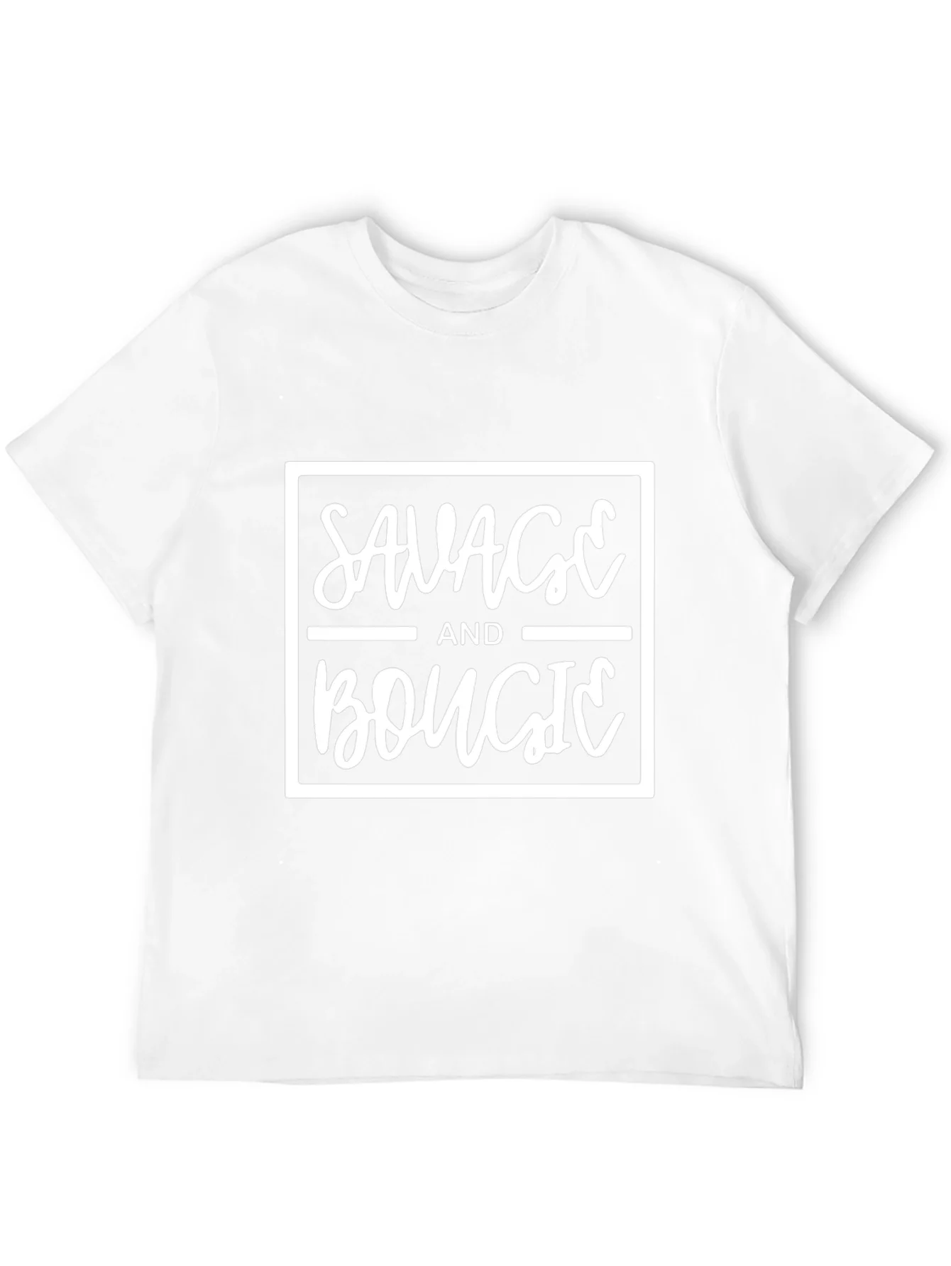 Savage and Bougie Graphic Tee - Black