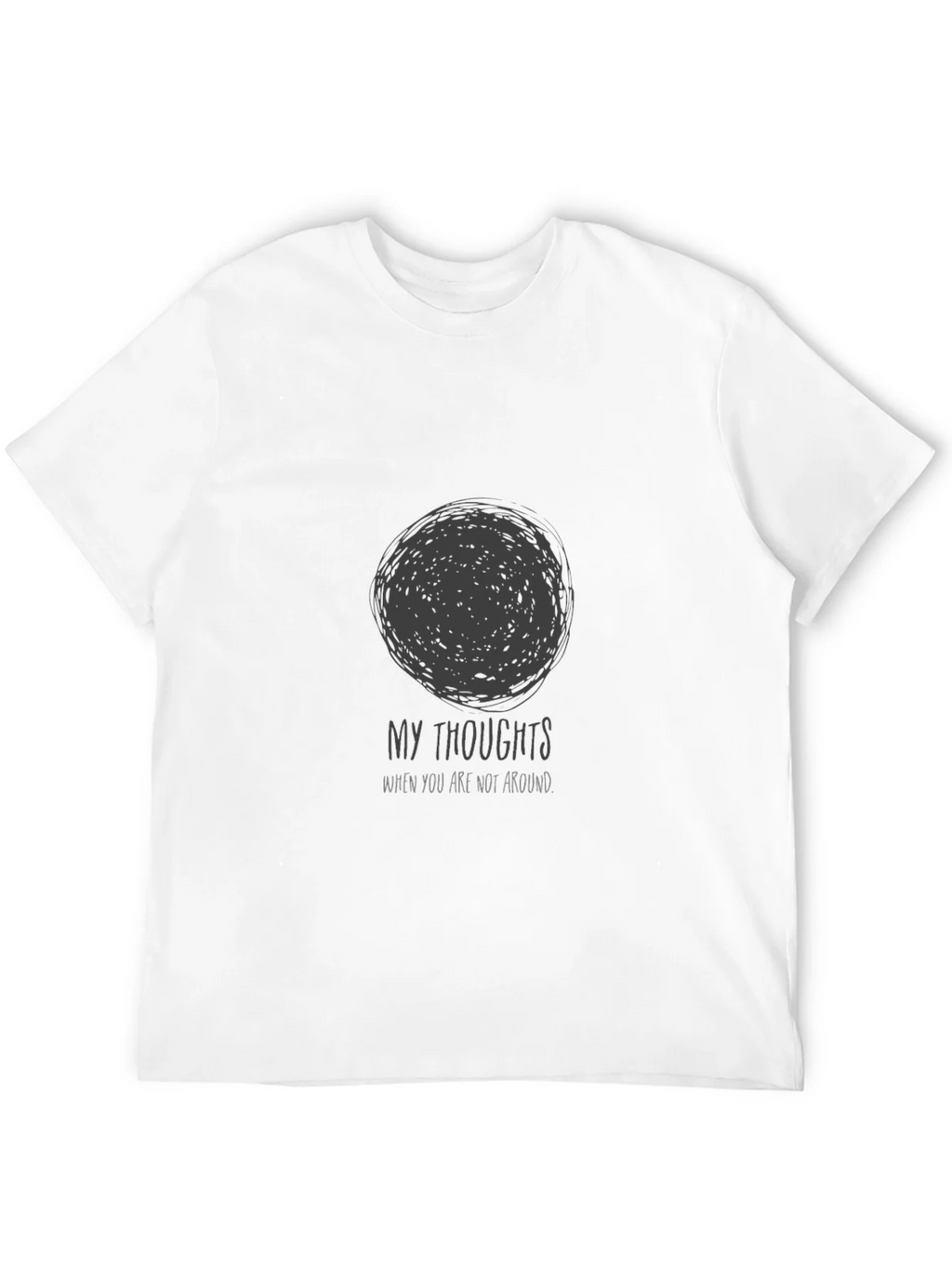 My Thoughts Graphic Tee - Soft Cotton Comfort
