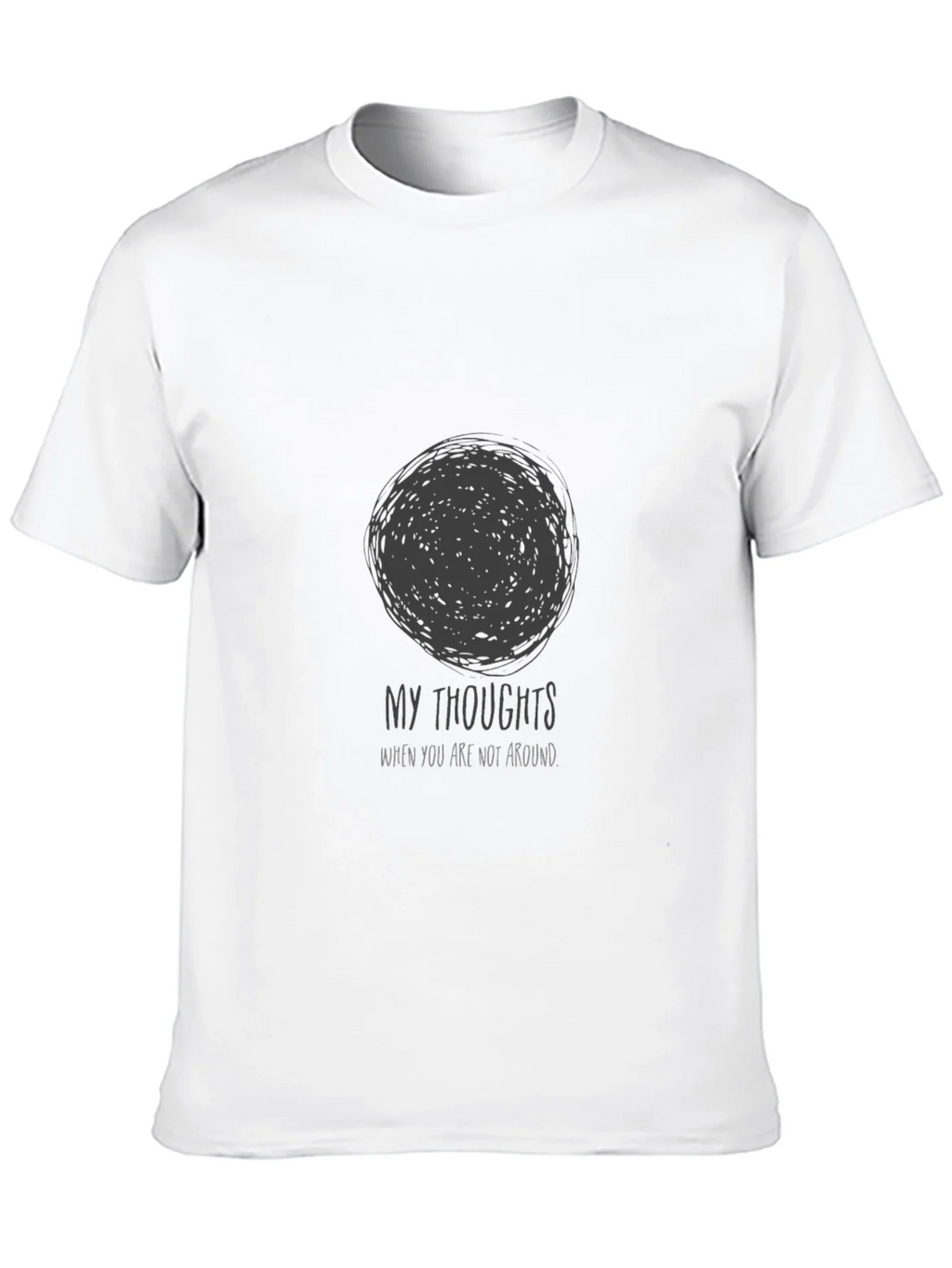 My Thoughts Graphic Tee - Soft Cotton Comfort