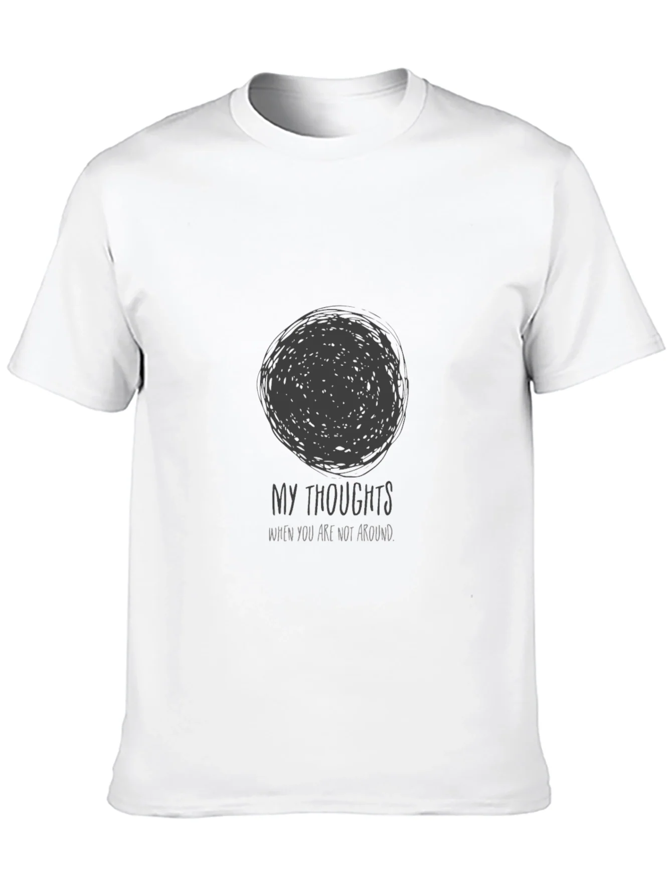 My Thoughts Graphic Tee - Soft Cotton Comfort