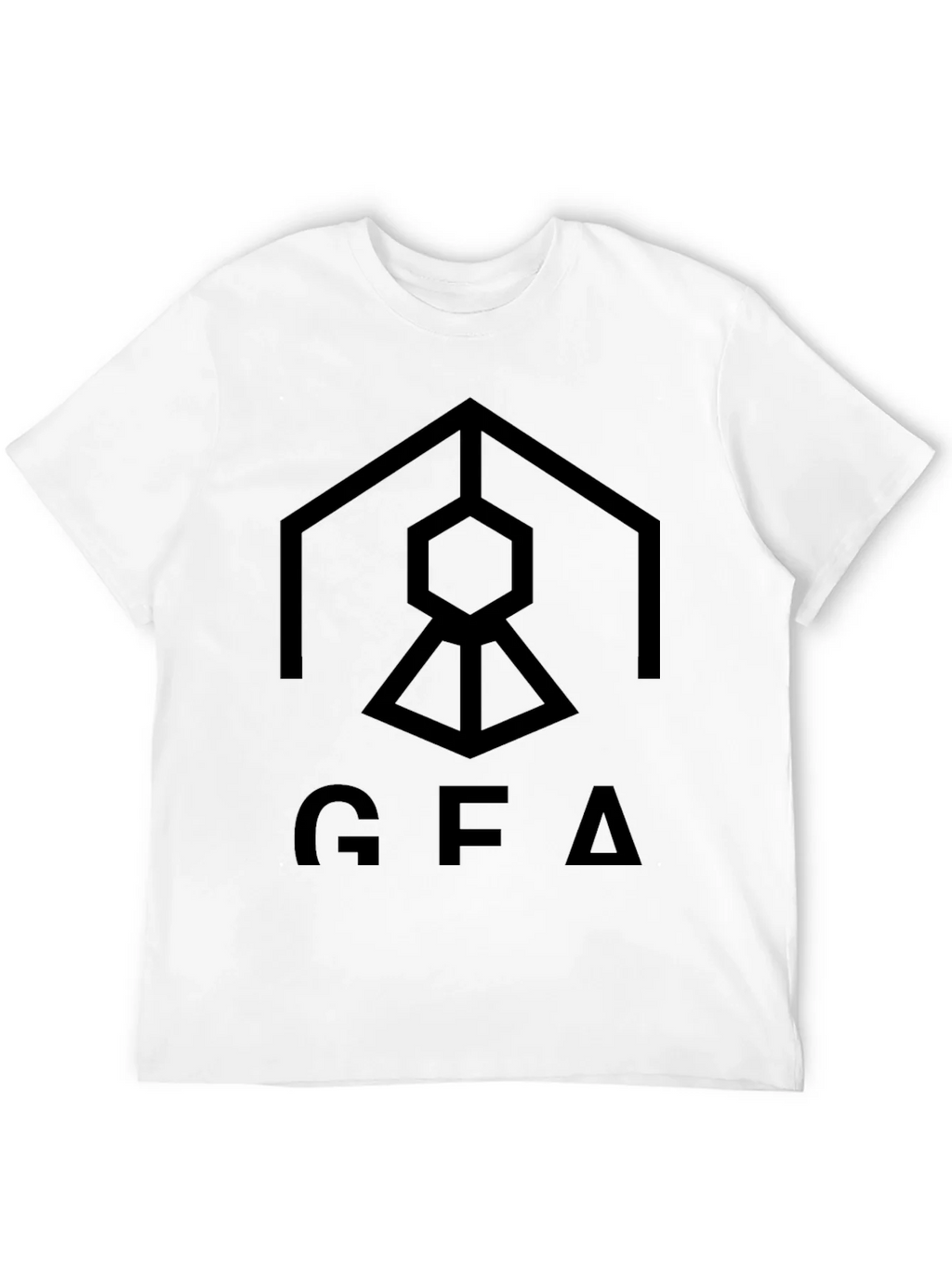 GFA Graphic Tee - Modern Geometric Design