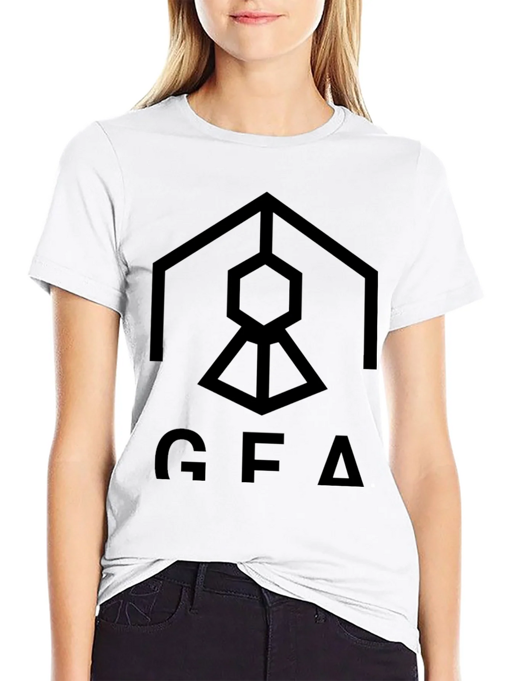 GFA Graphic Tee - Modern Geometric Design
