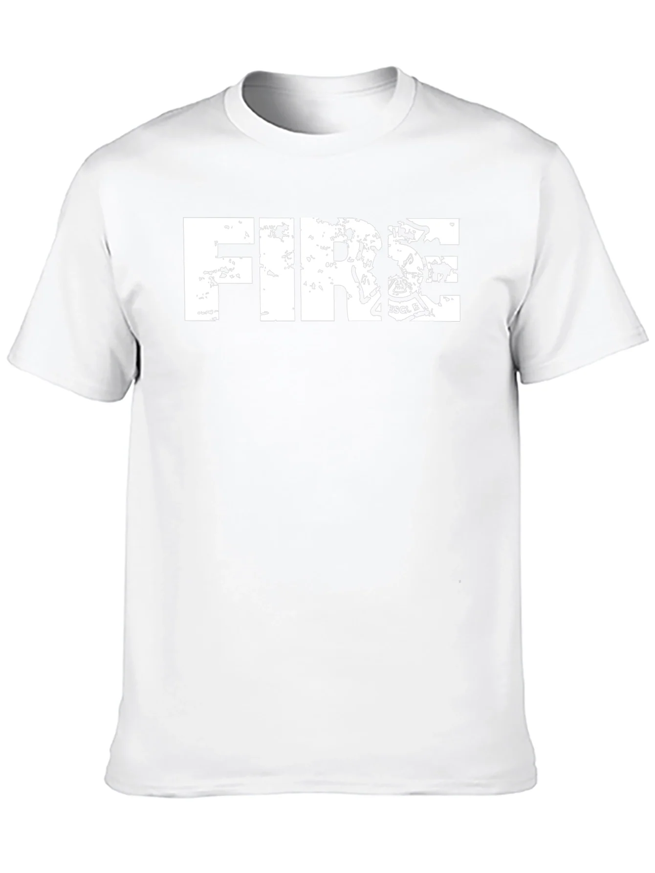 Fire Rescue T-Shirt - Black Cotton Tee