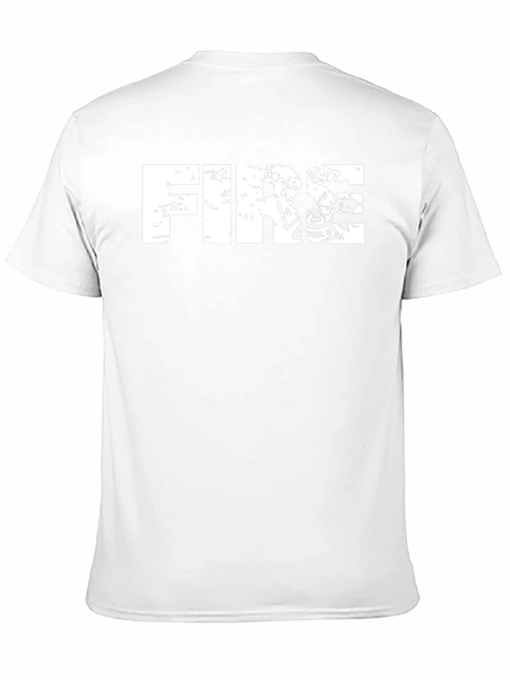 Fire Rescue T-Shirt - Black Cotton Tee