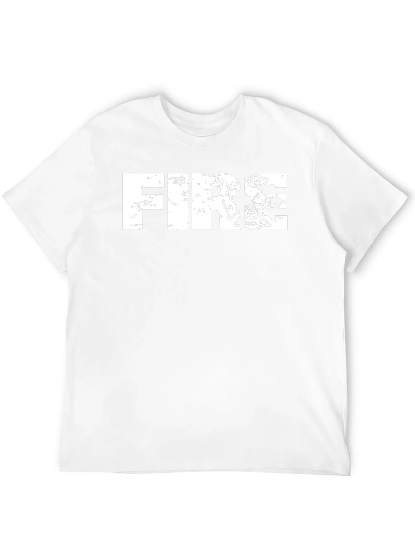 Fire Rescue T-Shirt - Black Cotton Tee