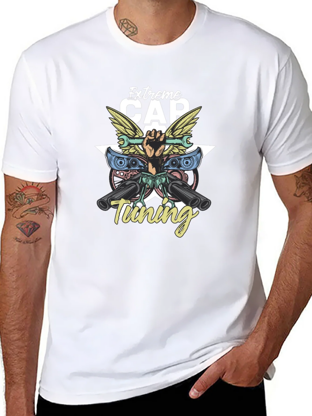 Extreme Car Tuning Graphic Tee