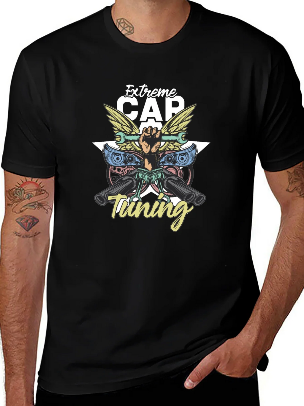 Extreme Car Tuning Graphic Tee