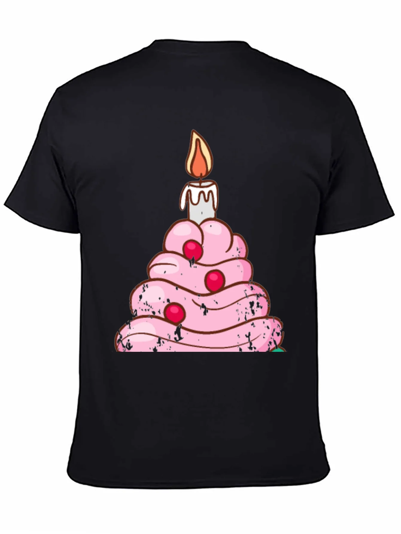 Birthday Cake T-Shirt Funny Candle Tee