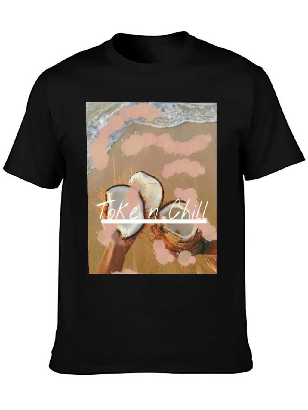 Toke n Chill Coconut Beach T-Shirt