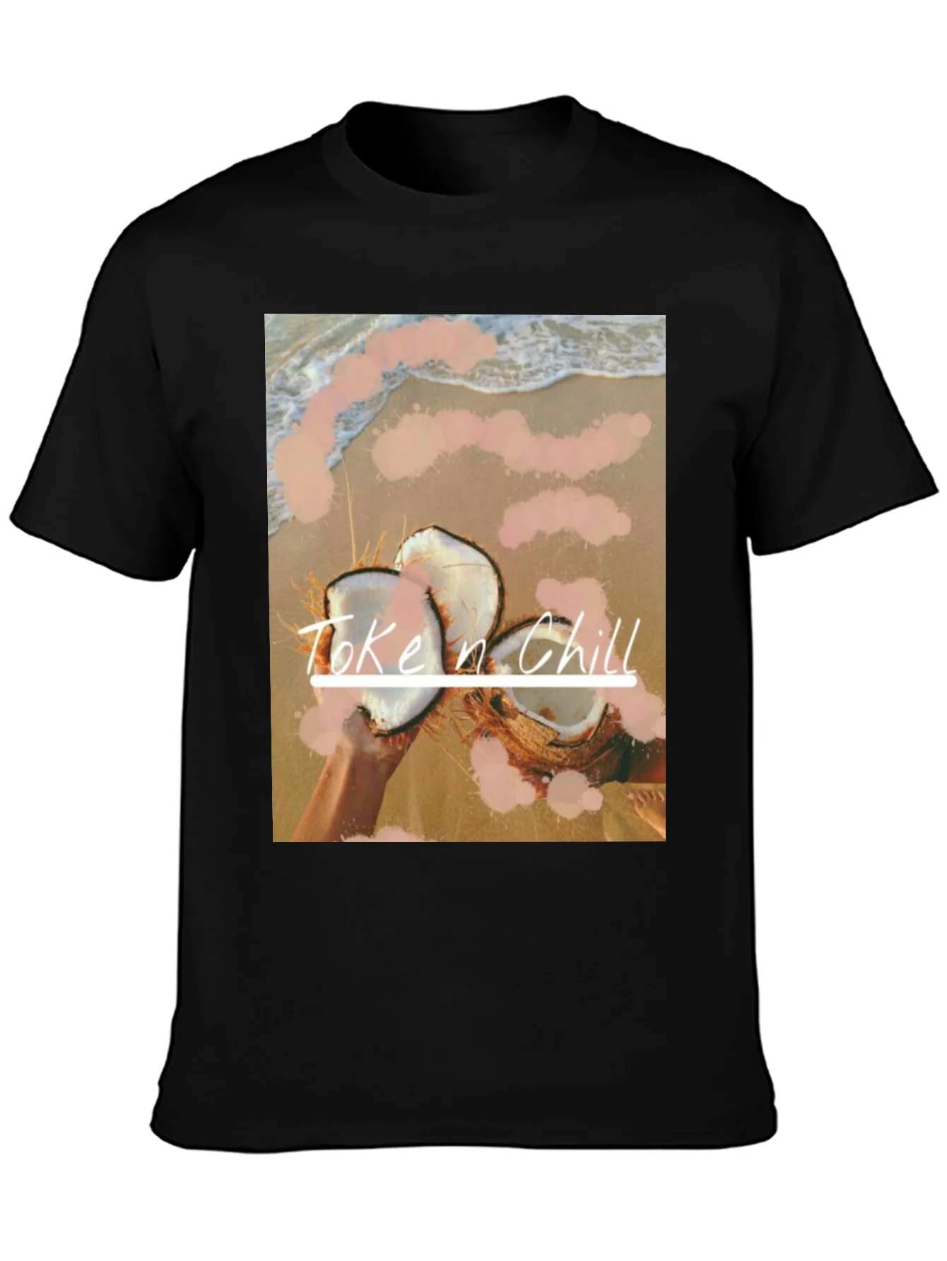 Toke n Chill Coconut Beach T-Shirt