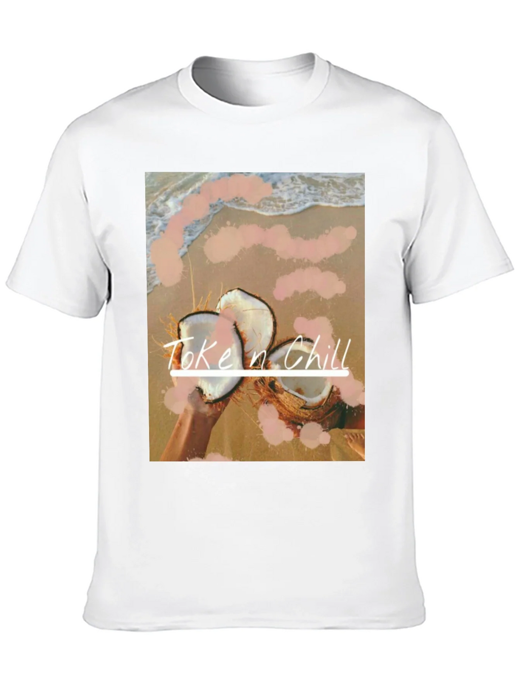 Toke n Chill Coconut Beach T-Shirt