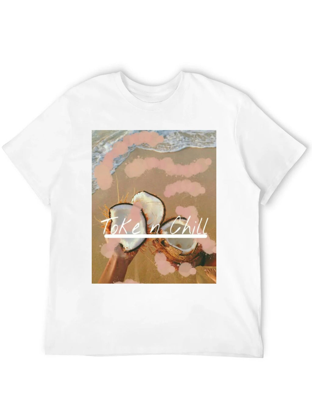 Toke n Chill Coconut Beach T-Shirt