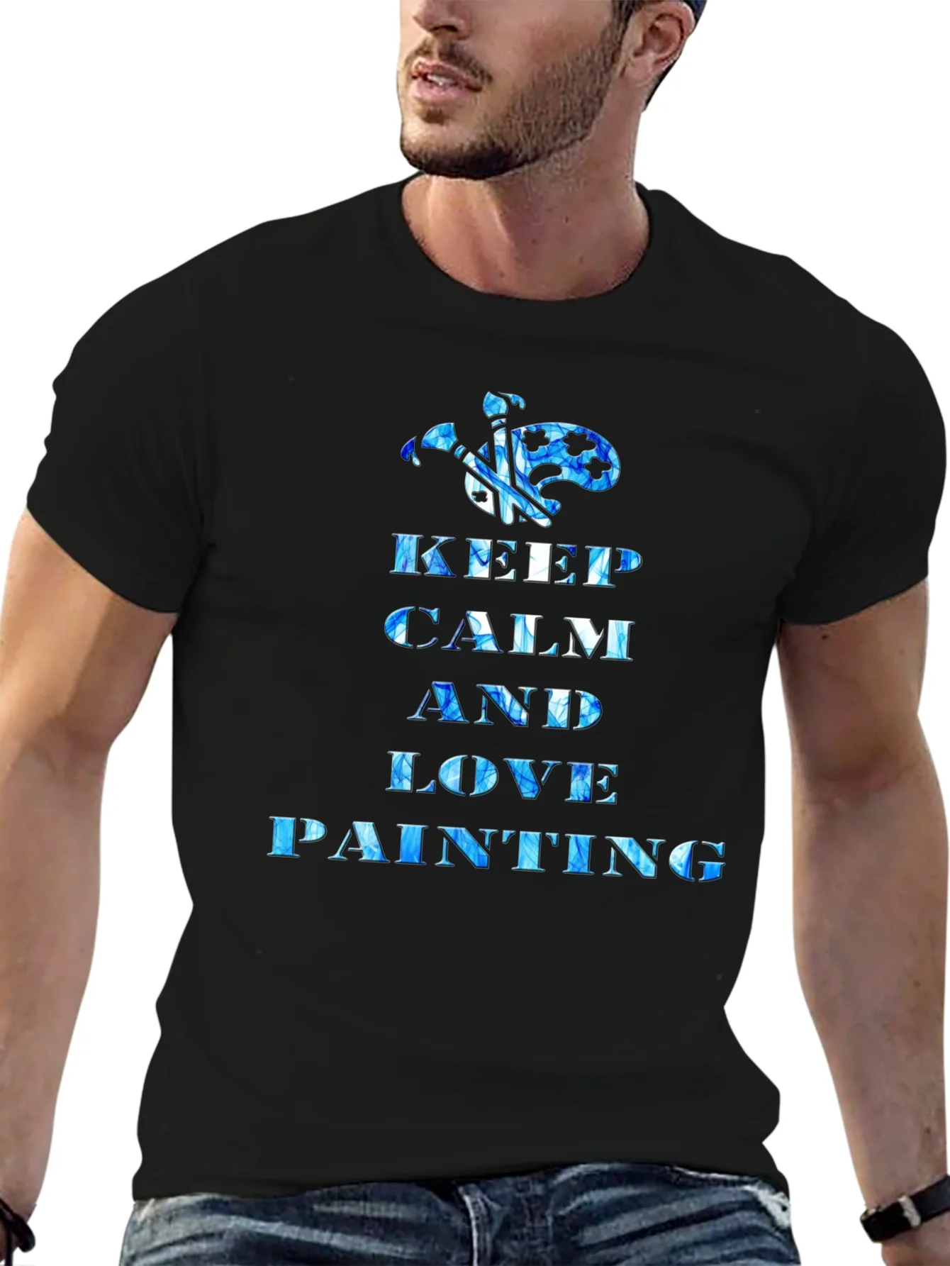 Keep Calm and Love Painting T-Shirt