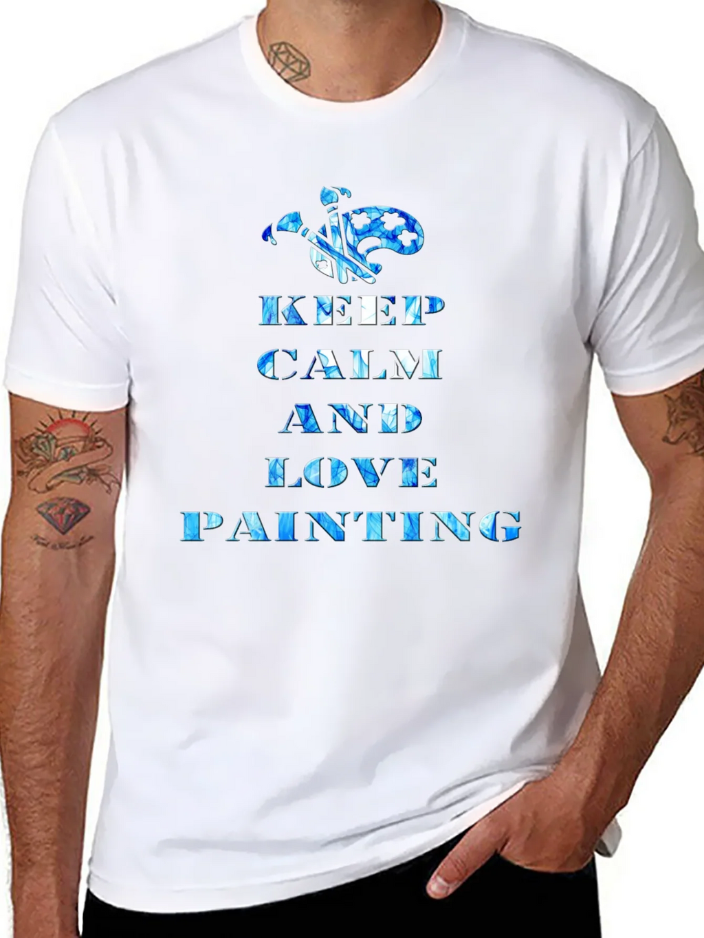 Keep Calm and Love Painting T-Shirt