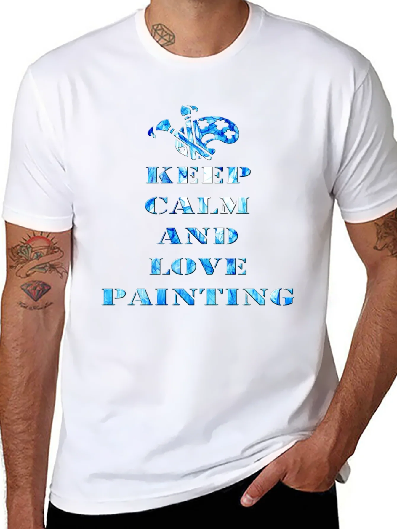 Keep Calm and Love Painting T-Shirt