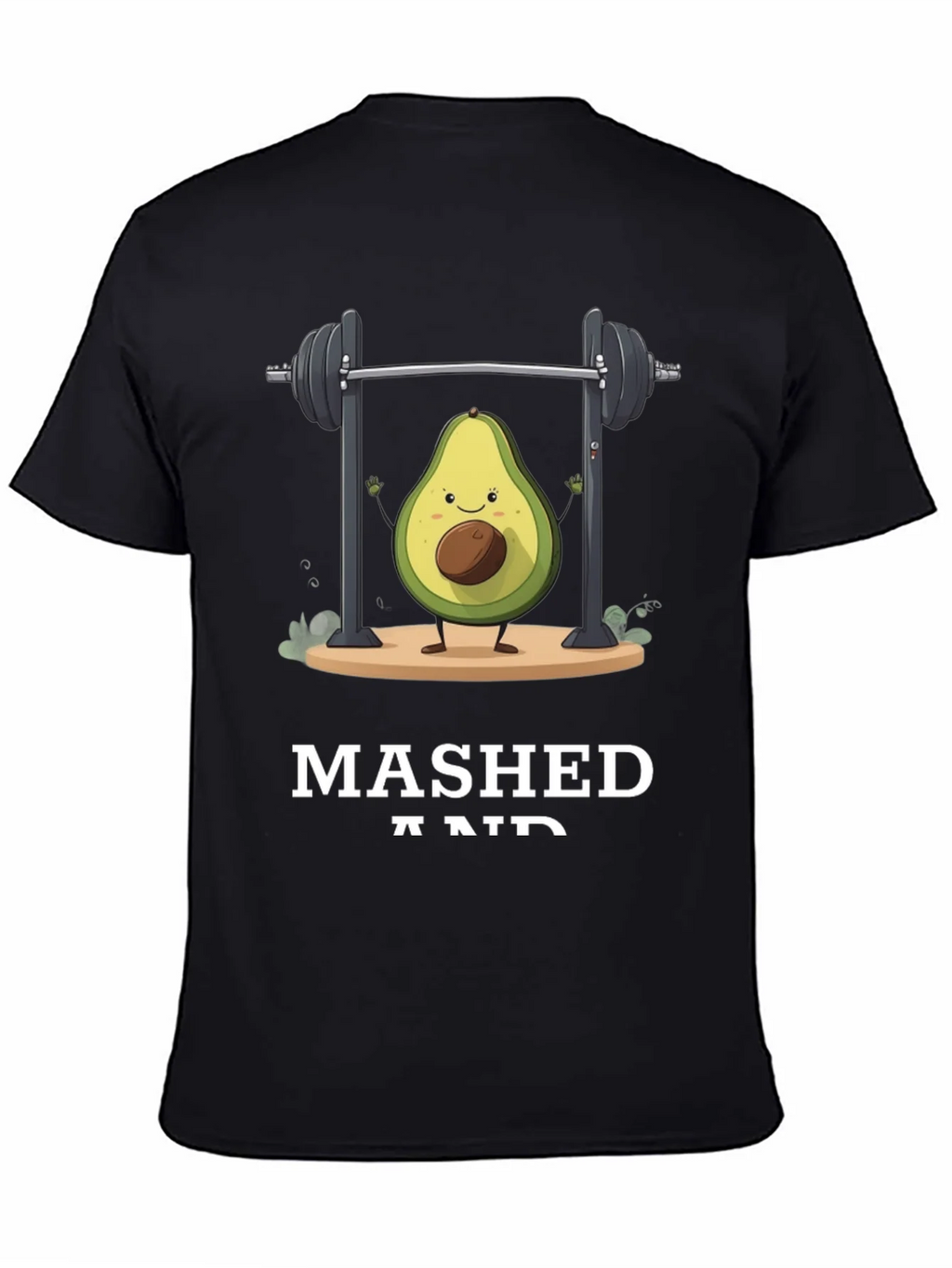 Mashed and Ripped Avocado Gym T-Shirt