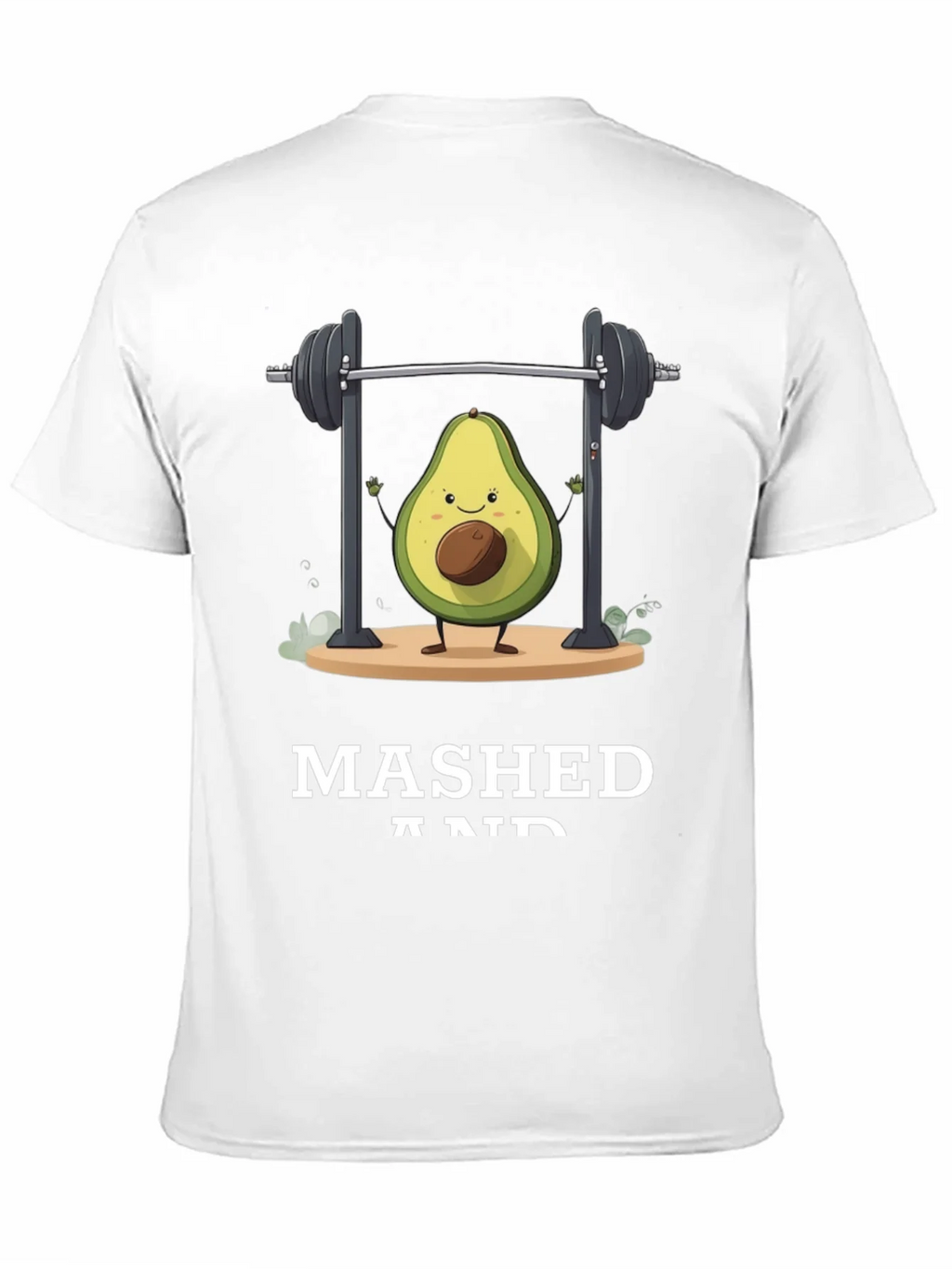 Mashed and Ripped Avocado Gym T-Shirt
