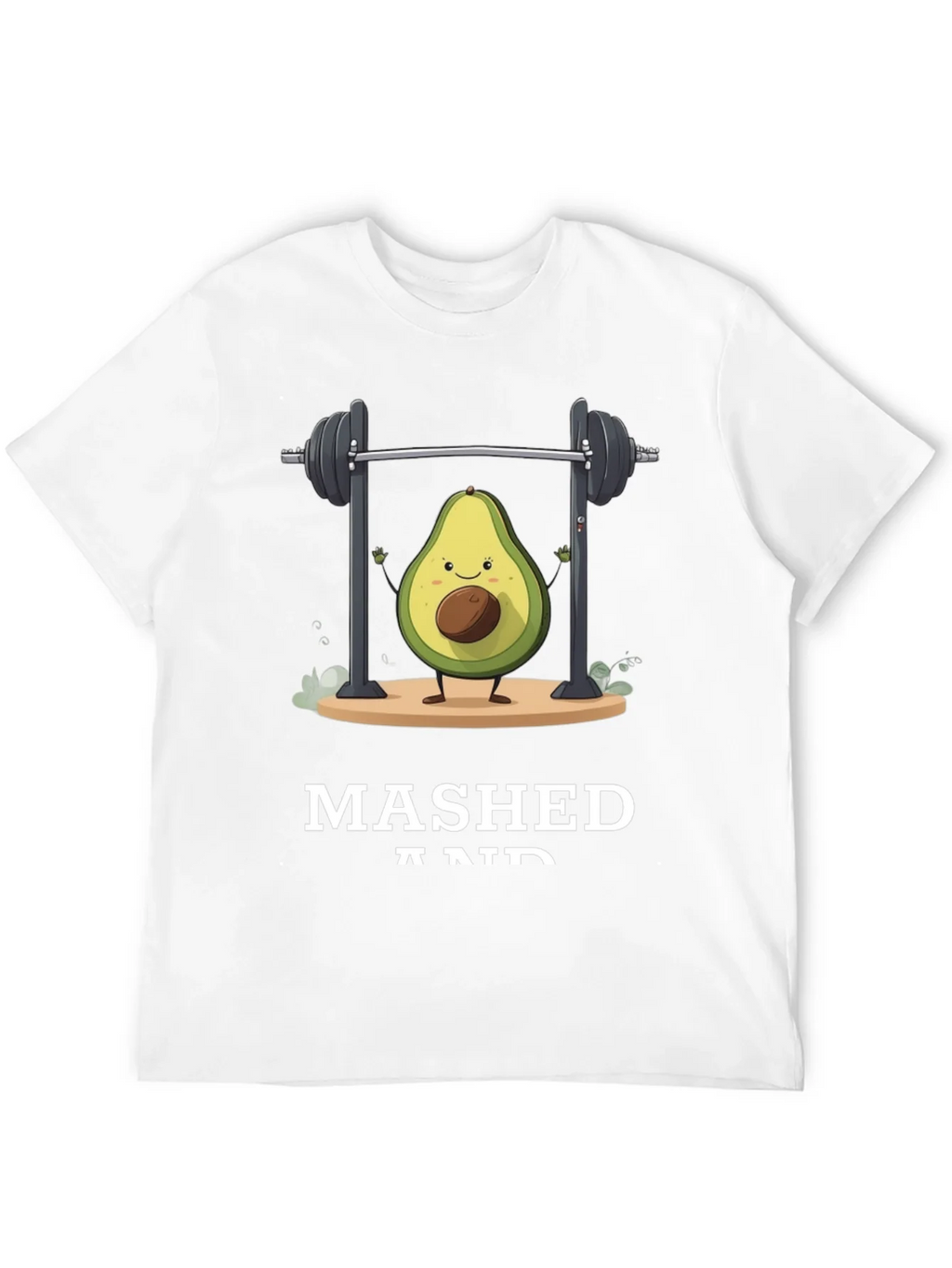 Mashed and Ripped Avocado Gym T-Shirt