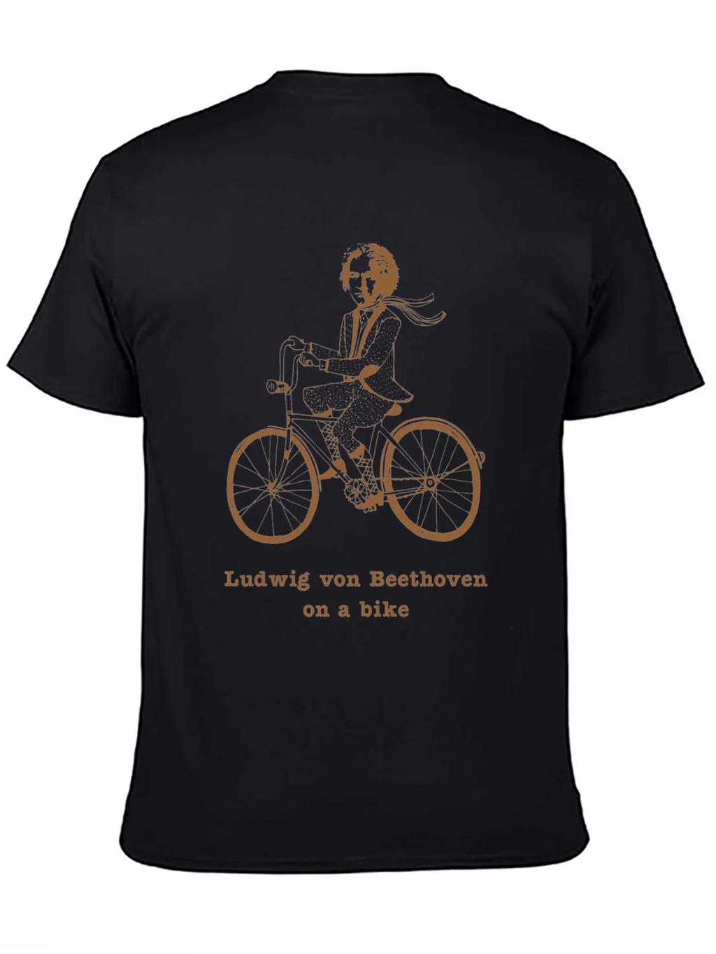 Beethoven on a Bike Graphic Tee